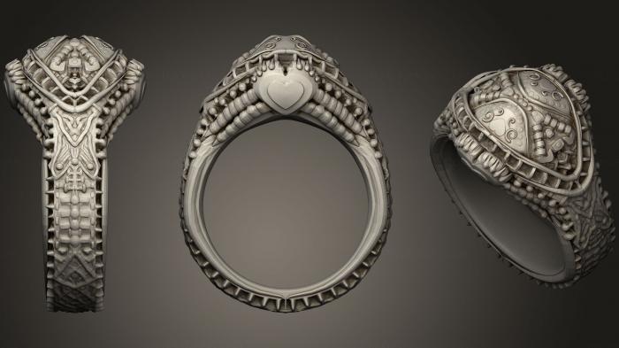 نموذج ثلاثي الأبعاد لآلة CNC خواتم مجوهرات خاتمي الأول